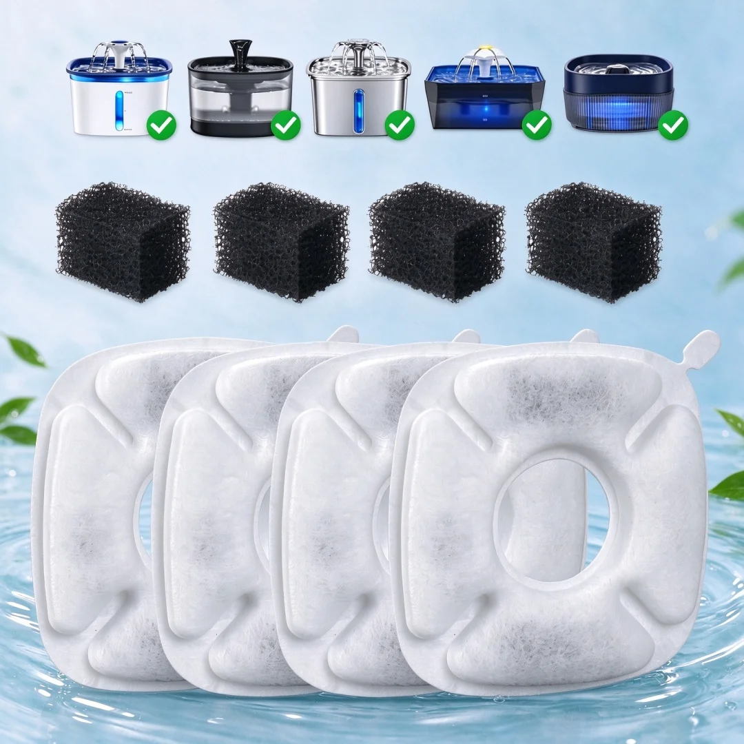 12 pet water dispenser filters, used for replacing filters in Veken water dispensers, pet water dispenser filter cartridges