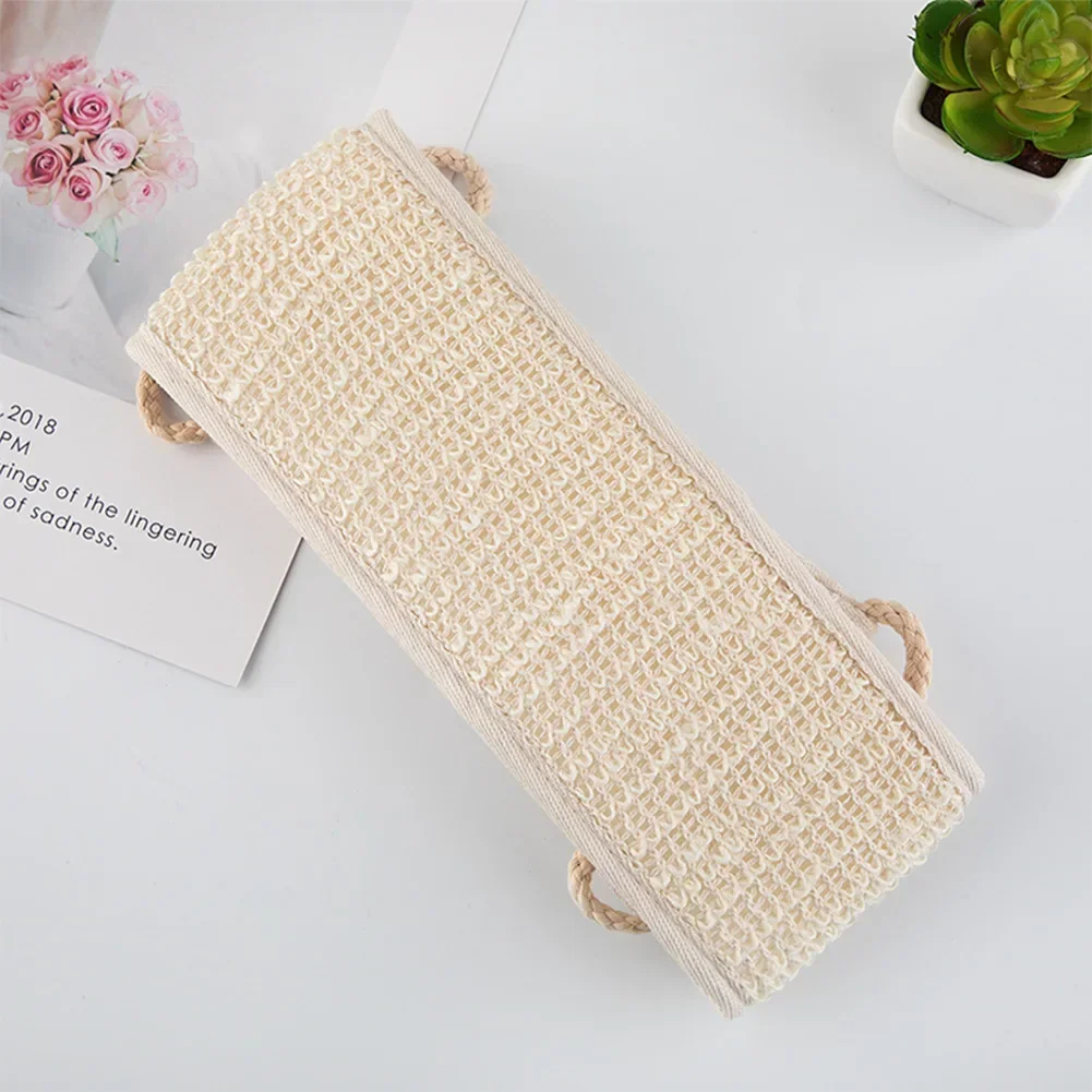 Bath Towel Cleansing Back Strip Sisal Bath Towel Bath Body Sponge Scrub Brush Bath Towel Cleansing Back Strip Sisal Bath Towel