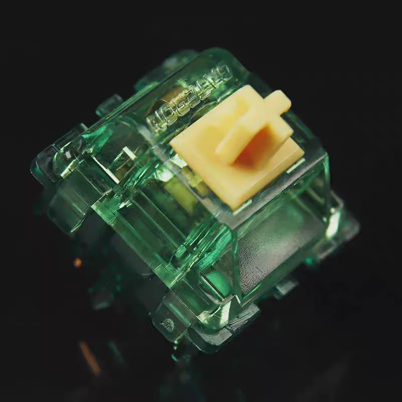 Gateron Beer Switches Pre Advanced Tactile 5pins RGB SMD For Custom DIY Games Mechanical Keyboard MX Switch Green Transparent PC