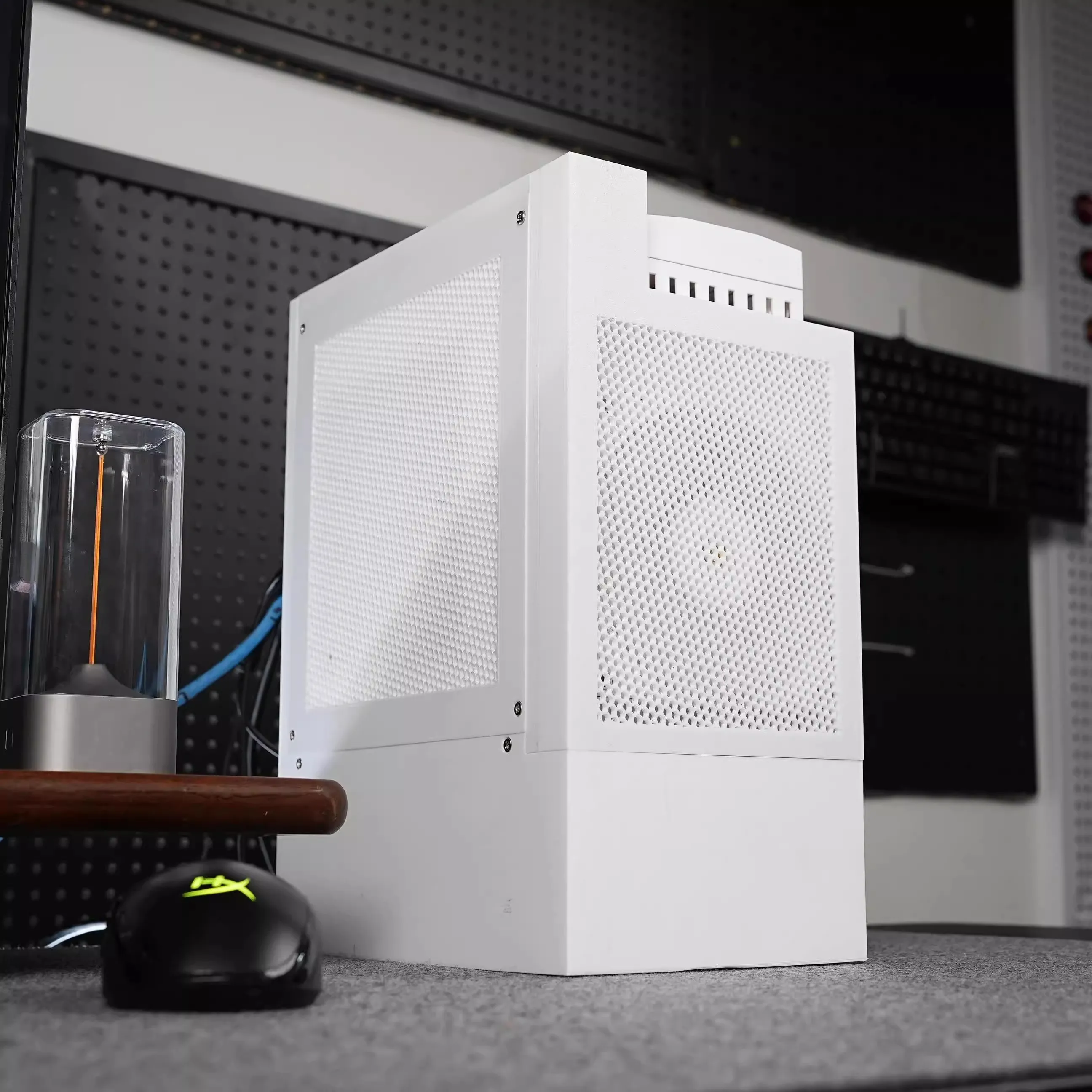 3d Printed Mini Host Diy Universal Host Petg Shell Material Business Game Portable Desktop Computer Host Personalized Design