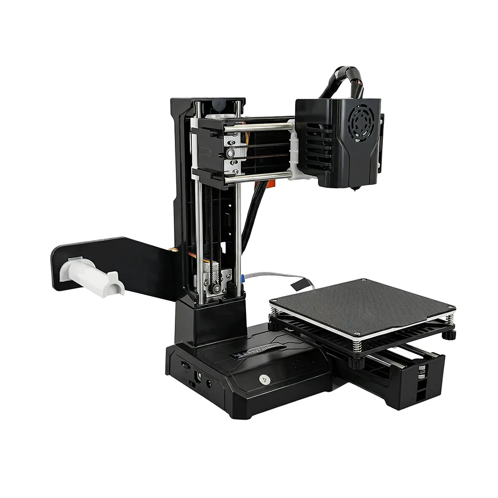 Drukarka 3D Podofo Mini Łatwa w Użyciu, Idealna na Prezent dla Początkujących, Drukarka 3D FDM, Filament TPU PLA, Prędkość Drukowania 40 mm/s, Dysza 1,75 mm 0,4 mm, Do Użytku Domowego, Edukacji, DIY, — 2