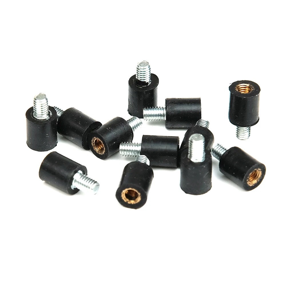 12 PCS M2/M3 FPV CC3D F3 F4 F7 Flight Controller FC Anti-Vibration Shock Absorbing Rubber Column Fixed Screw For RC DIY