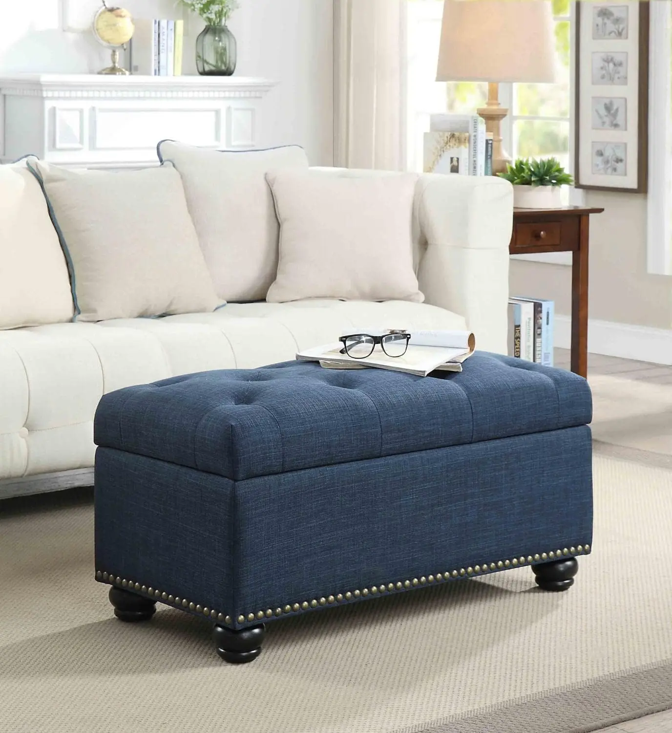 Designs4Comfort 7th Avenue Storage Ottoman 35.5