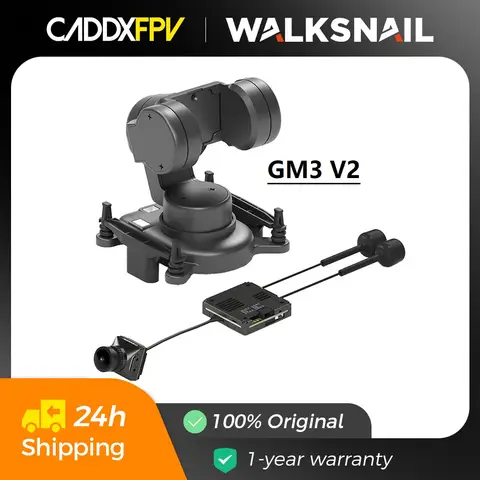 Caddx Gimbal for Camera GM1 GM2 GM3 V2 FPV Gimbal Head Tracking Walksnail  Avatar HD Pro Kit Gyroflow For RC FPV Drone Car Parts