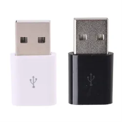USB Male To Micro USB Female Adapter Converter Micro-B To USB A Connector Charging Cable Adapter Phone Accessories