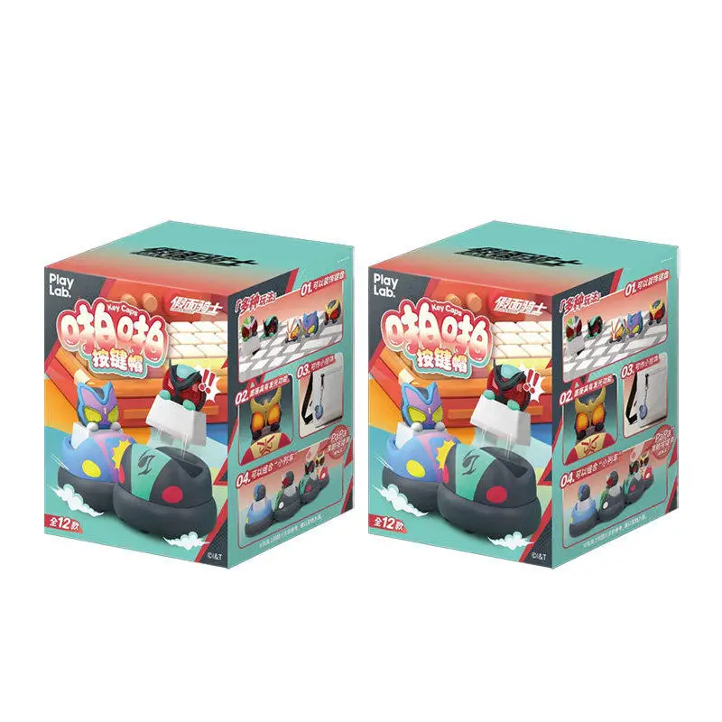 Playlab Kamen Rider Blind Box Keycaps Diy Mechanical Keyboard