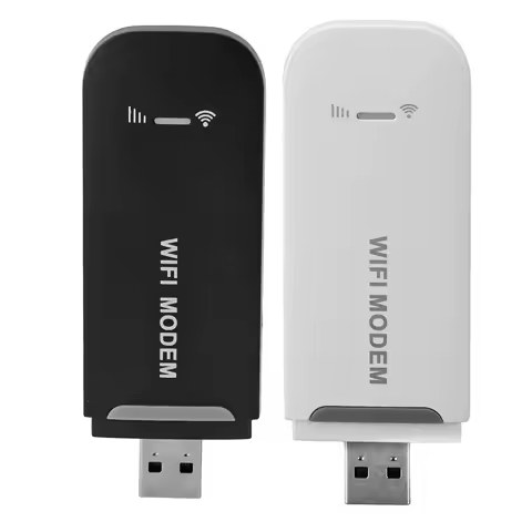 1Pc 4G USB Portable WiFi Hotspot Router Plug and Play High Speed Internet Multi User Sharing Inserted Standard SIM Card