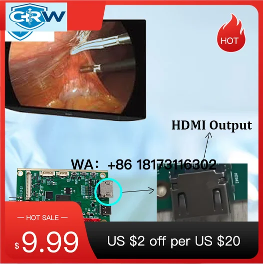 CRW Endoscopic  Board Image Decoder with  Function for Vet