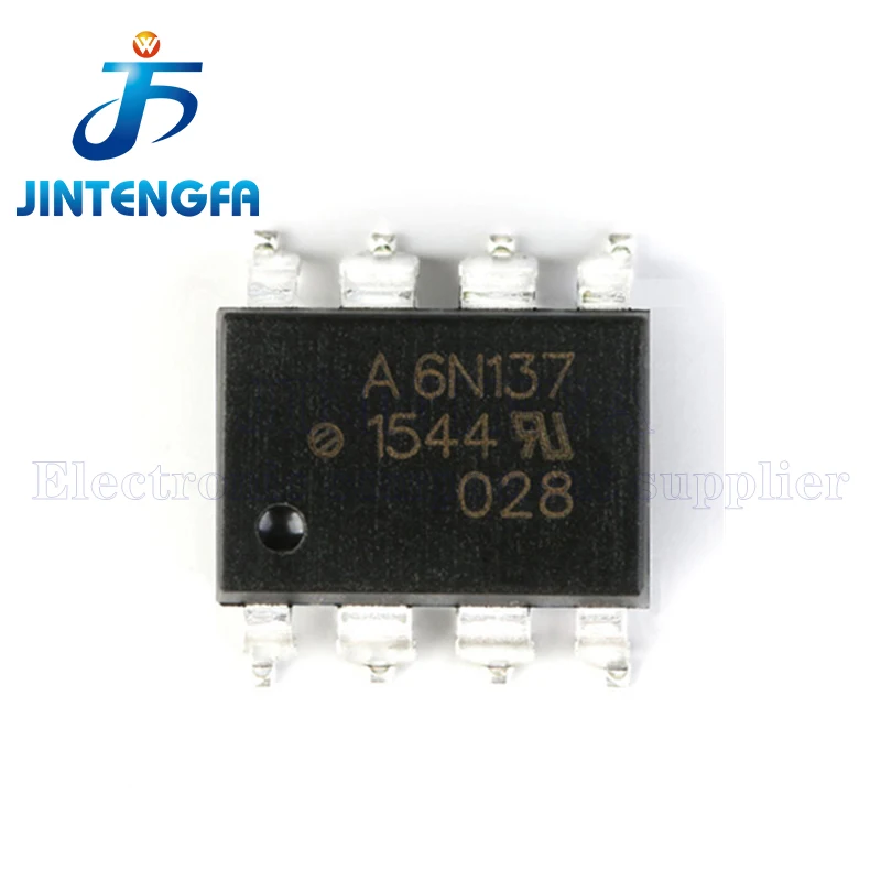 10PCS 6N137 DIP-8 SMD-8 EL6N137 EL6N137S 6N137M 6N137SDM 6N137-500E High Speed Optocouplers High Speed 10MBd LogicGate Output IC