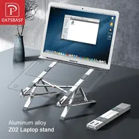 Oatsbasf Portable Laptop Stand For Macbook  Air iPad Tablet Notebook Holder Mini Foldable Computer Bracket Riser Cooling Stand