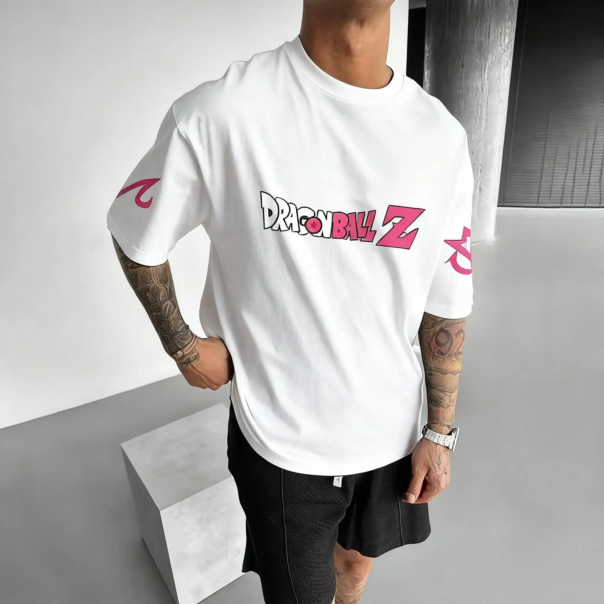 Nieuwe Zomer Dragon Ball Majin Buu Anime Mannen T-shirt Grafische Tee Vrouwen Korte Mouw Streetwear Casual Oversized Tops Vintage
