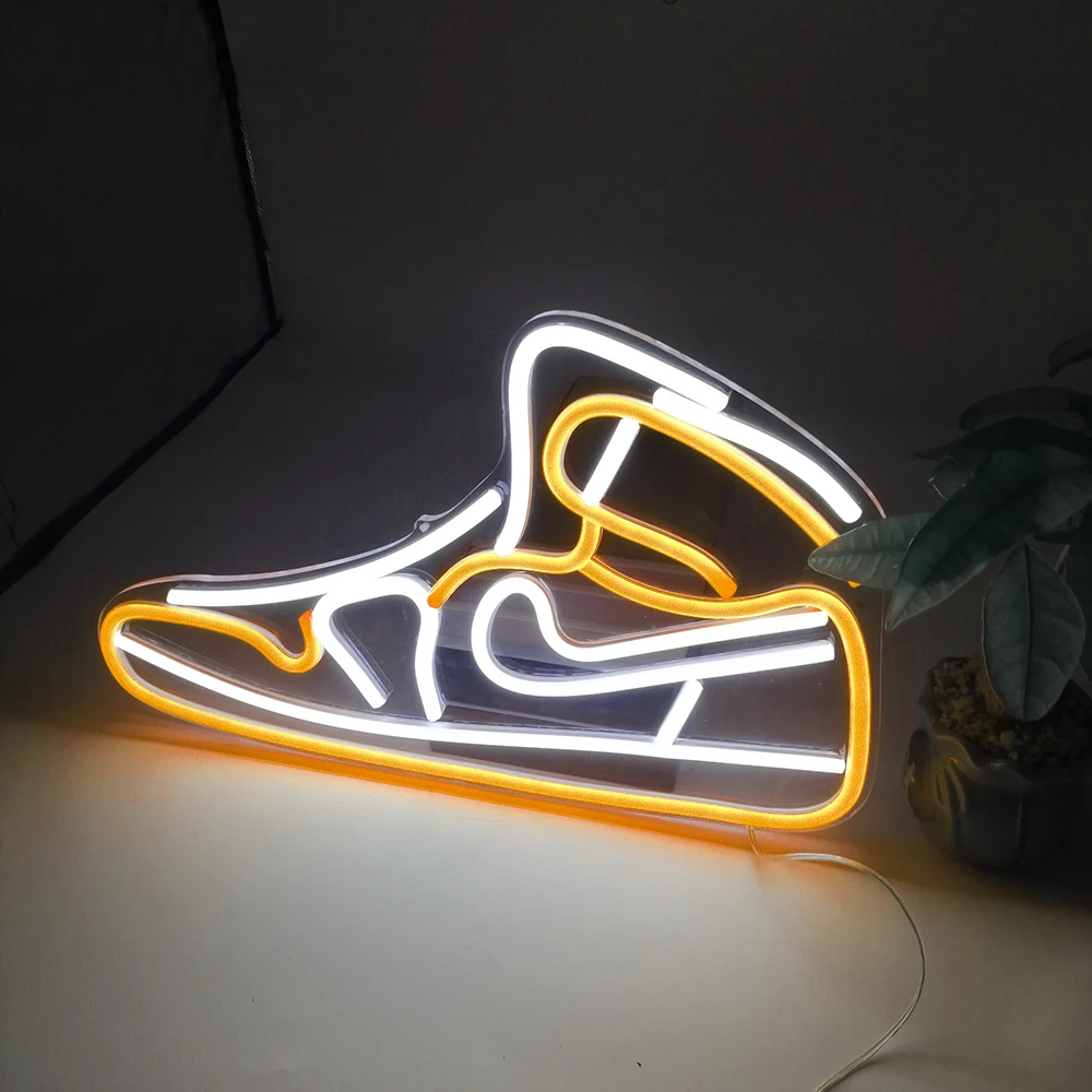 Happy Birthday Neon Sign 45-76cm Customized Size with Dimmable Silicone LED Neon and Clear Acrylic Backer Birthday Party Lights