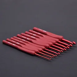 Redk Crochet Hooks Set for Arthritic Hands,Ergonomic Hook Soft Crochet Needle,2.0-6.0mm Crochet Kit for Beginners
