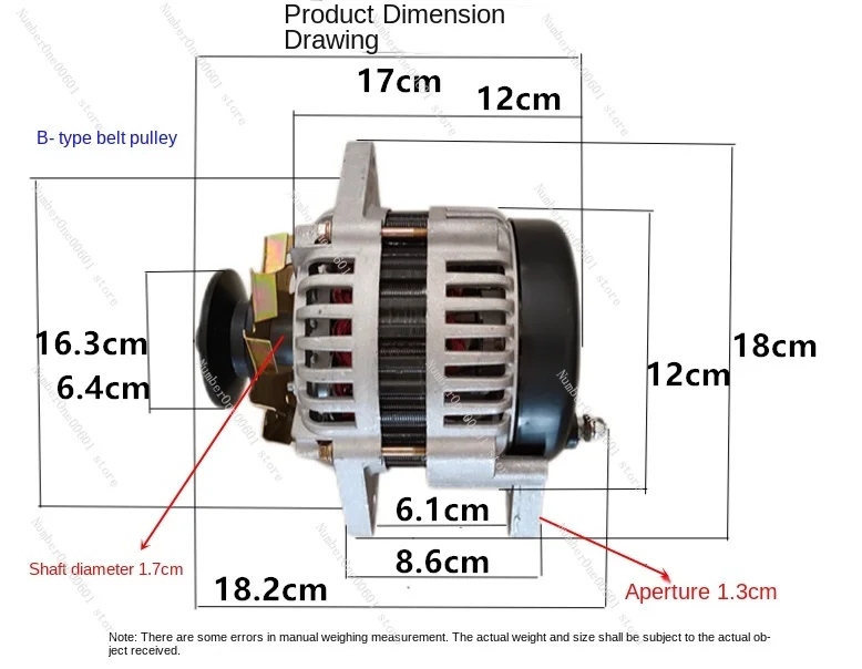 220 v / 110 v1500w permanent magnet brushless small ac generator 800 w / 1300 w with voltage stability of pure copper wire