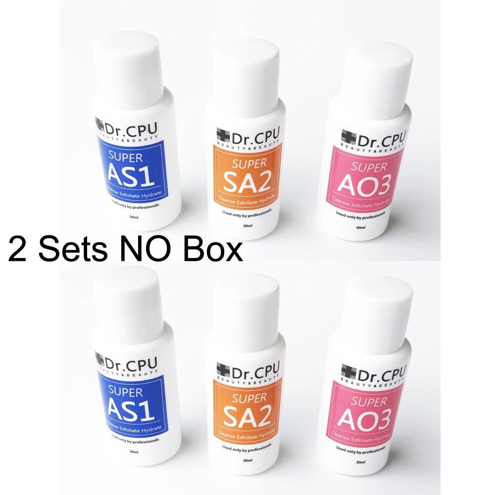 AS1 SA2 AO3 Aqua Peeling Solution Facial Skin Clean Essence Product Deep Cleaning Serum For Hydra Dermabrasion Hydro Skin Care