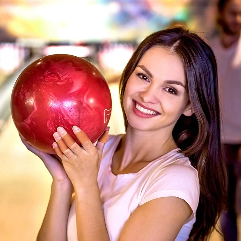 Ruban de bowling élastique, bande de pouce, bande de doigt de bowling, performance de protection, 200 pièces