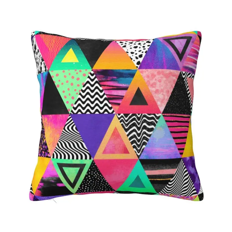 Abstract Geometric Lines Throw Pillow Case Decor Home Cute Cushions Cover For Sofa Chair Square Polyester Pillowcase