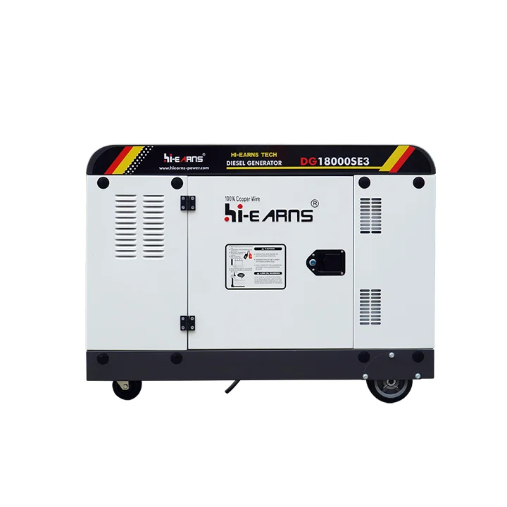 DG18000SE Hiearns New Model 12KW Three Phase diesel Generator