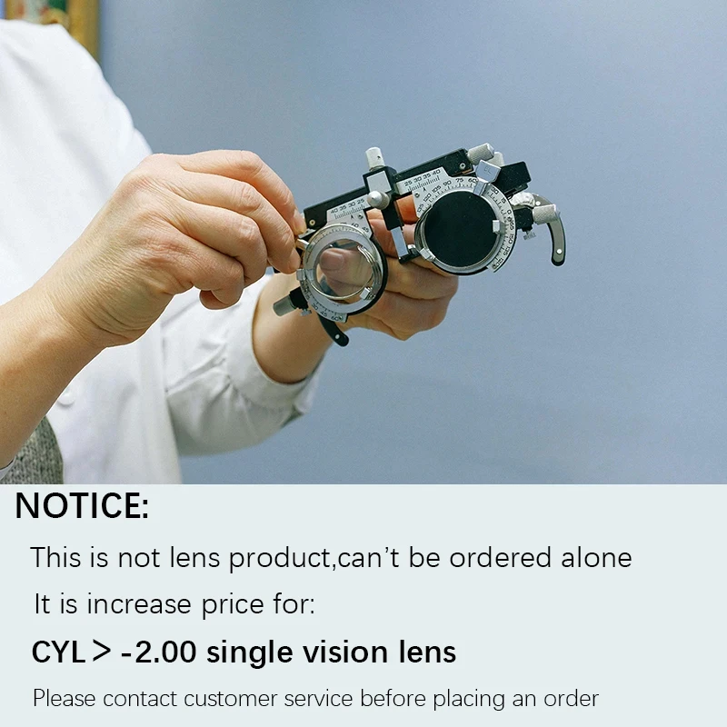 

Ultra High Astigmatism Customization Special Link To Make Extra Cost For Prescription Lenses Progressive Customization Fee