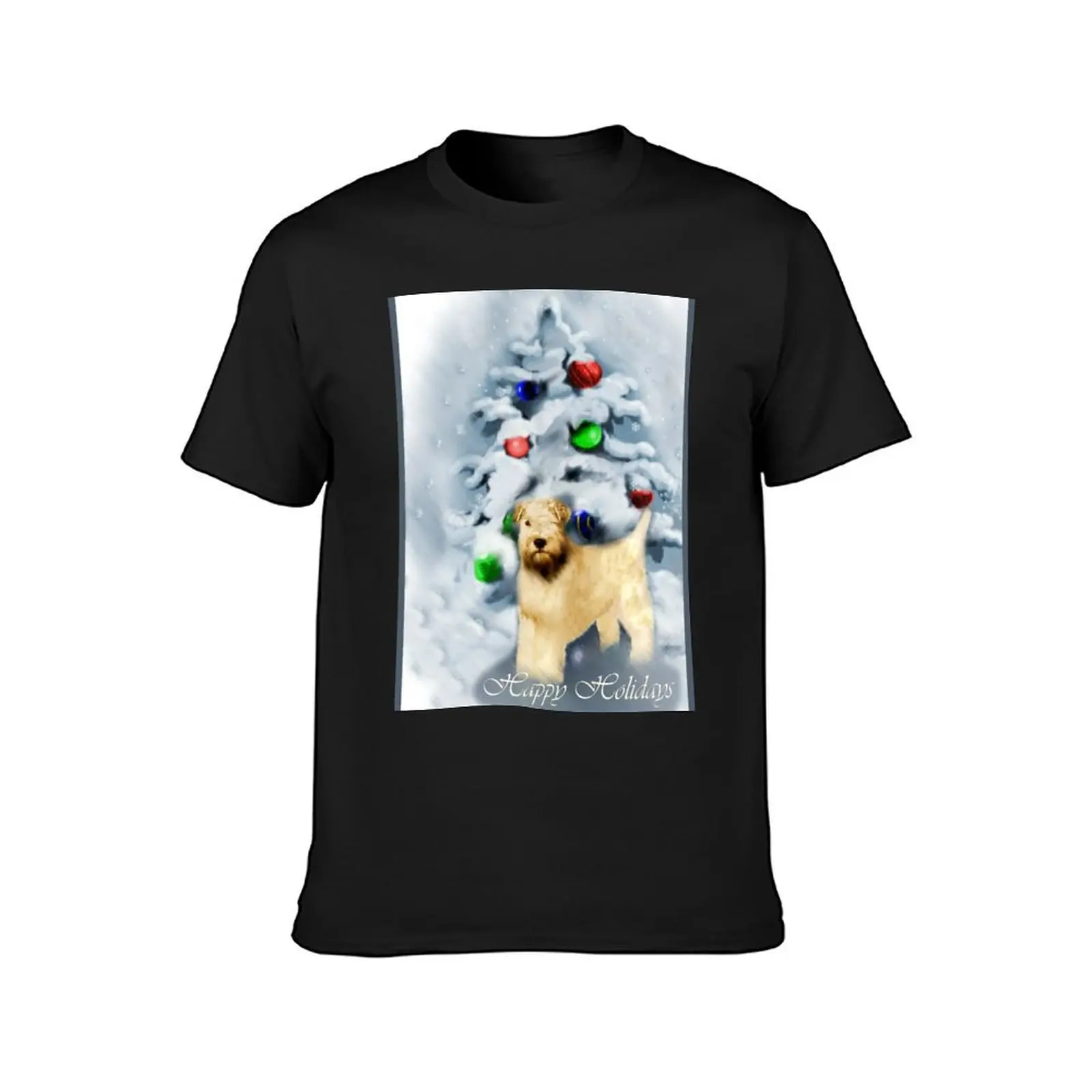 Soft Coated Wheaten Terrier Christmas Gifts T-Shirt vintage clothes oversized fitted t shirts for men