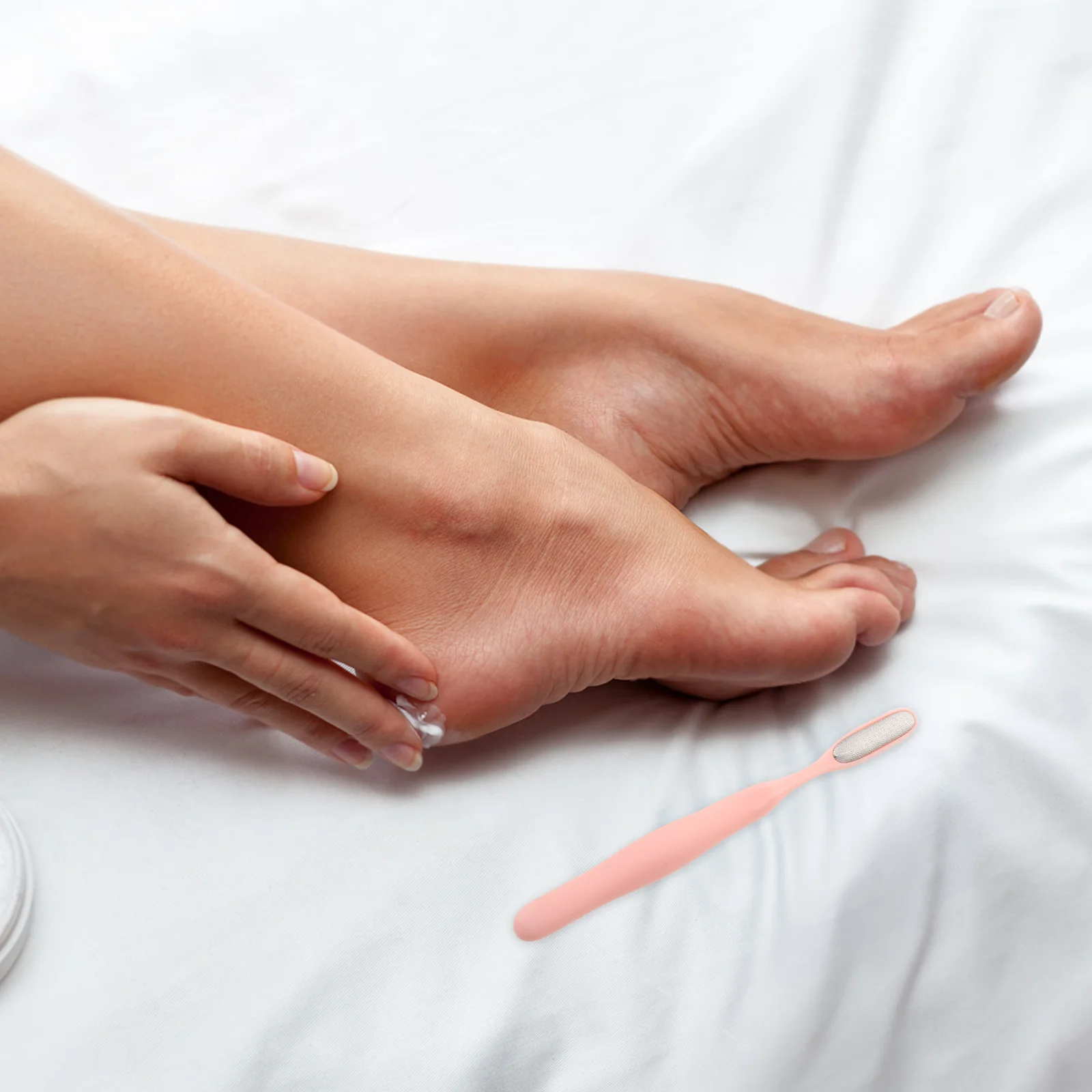 

3Pcs Metal Foot File Stainless Steel Pedicure Tool Manual Callus Remover Dead Skin Remover Foot Skin Scraper Pumice Exfoliator