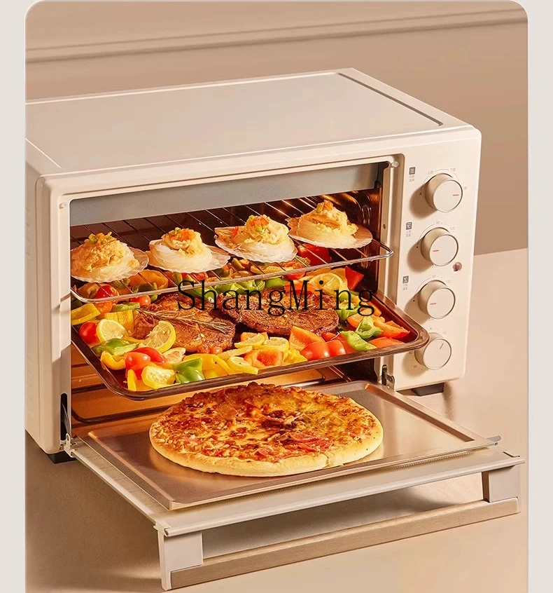 ZYY فرن كهربائي منزلي صغير خاص بسعة 38 لترًا، تكامل متعدد الوظائف