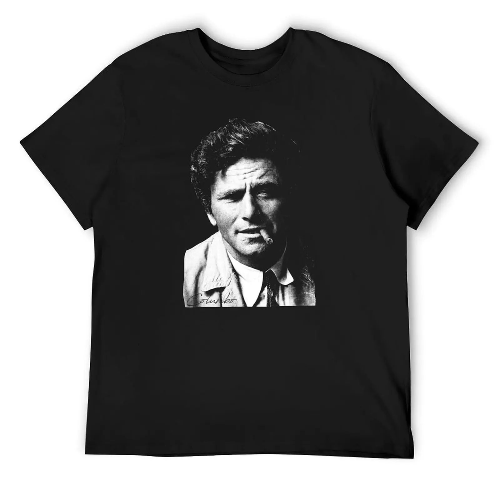 Columbo // Portrait T-Shirt sports fans cute clothes t shirt for men