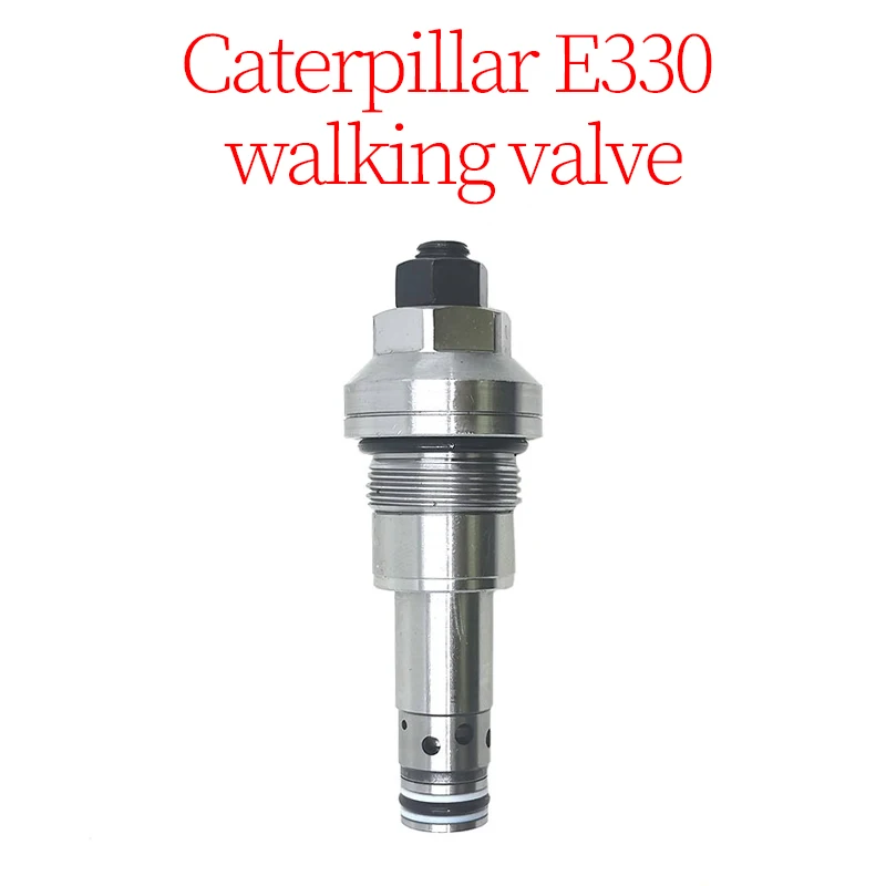 

Walking Valve (Size: Length 122mm, Thread 33mm) for Caterpillar E330 Excavator Accessories Construction Machinery Parts New
