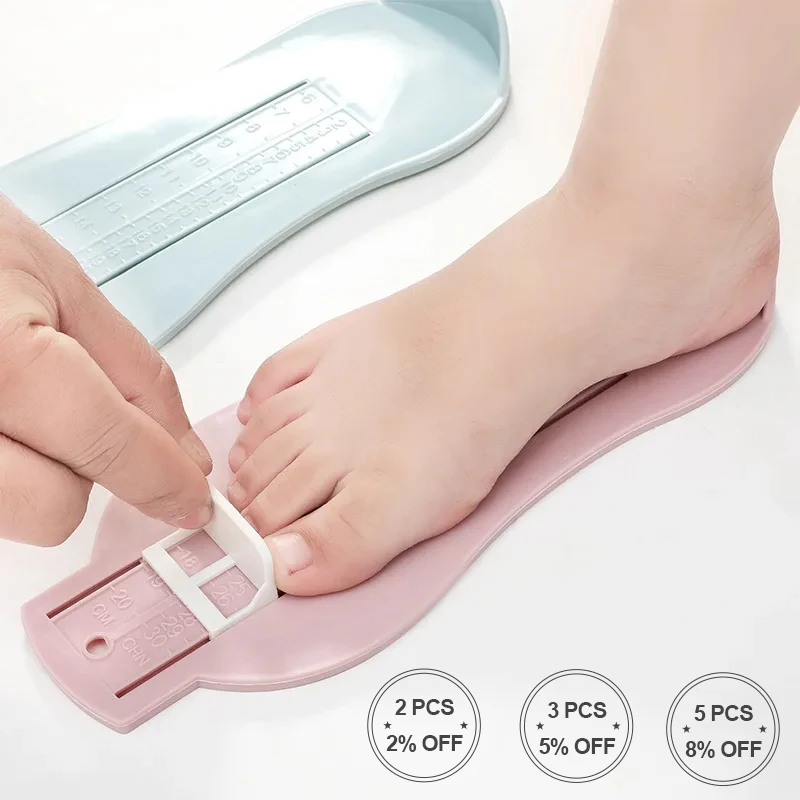 Baby Souvenirs Foot Shoe Size Measure Gauge Tool Measuring Children\'s Foot Measurer Foot Length Measuring Ruler Newborn Gift