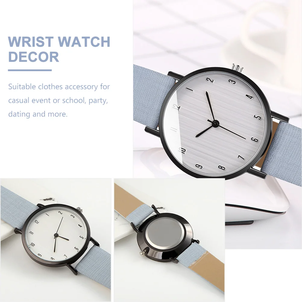 Ladies Quartz Watch for Women Bracelets Fashionable Wrist Lightweight Men's Watches Decorate Stylish