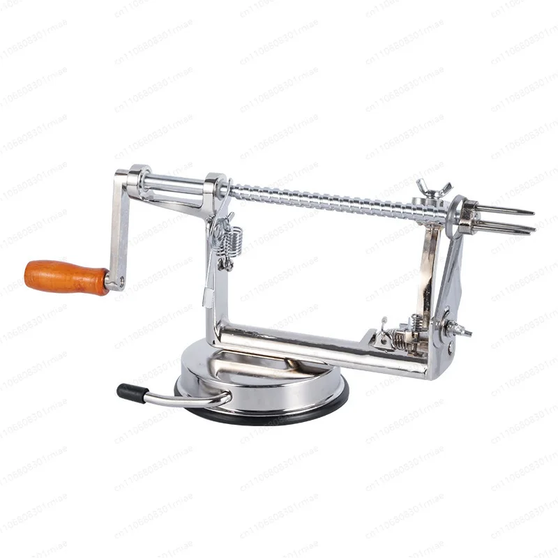 Hand crank electroplating apple machine peeler commercial multi-function 3-in-1 manual peeler