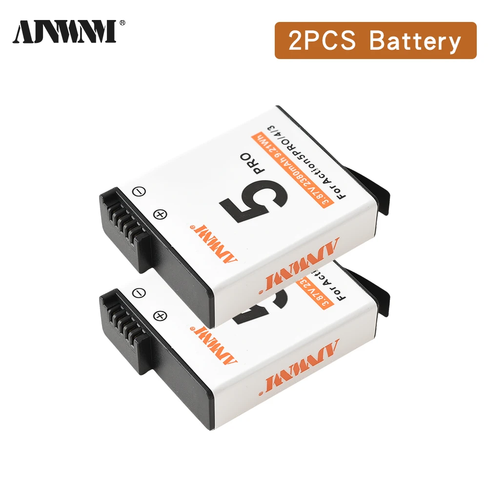 

DJI OSMO Action 5 Pro 4 3 Endurance Batteries and Battery Charger Set 2380mAh Low-Temperature Battery Quick-Charging Charger