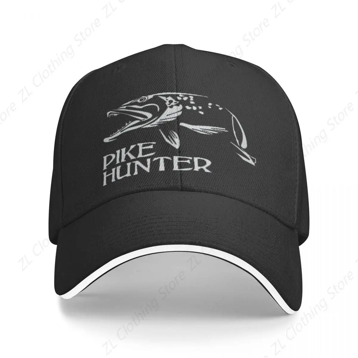 Pike Hunter Logo 2580 Hat Mens Hats Summer Hat Baseball Caps Baseball Cap Man Man Hat Baseball Cap