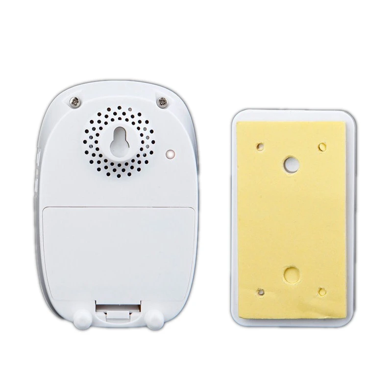 CACAZI Wireless Doorbell DC Battery Operated Control Button 200M Remote LED Light Home Cordless Call Bell 4 Volume 36 Chime