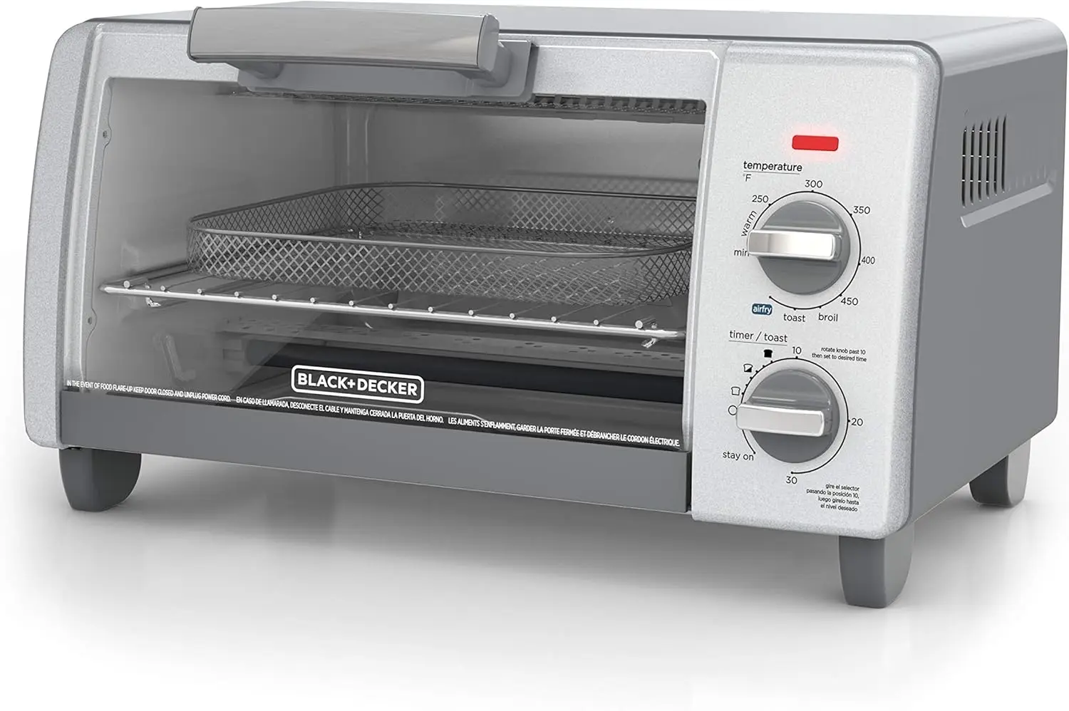 

Crisp N Bake Air Fry 4- Oven, Gray, TO1785SG