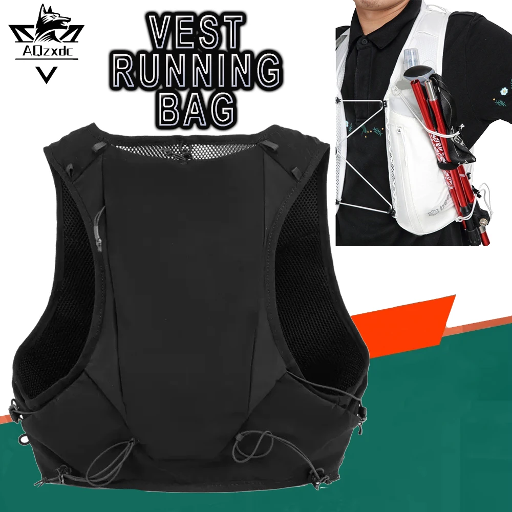 

Vest Running Water Bag Backpack Breathable Adjustable Sports Hydration Packet for Outdoor Mountain Climbing Hiking Cycling