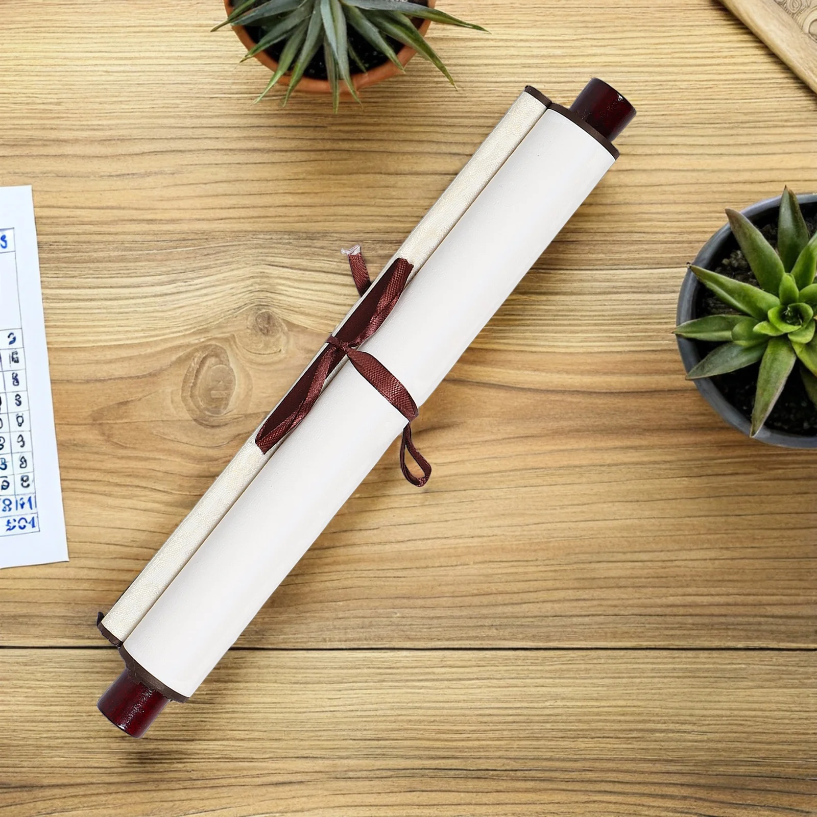 2Pcs Chinese Calligraphy Scrolls Blank Xuan Paper for Writing Drawing Beginners Professional Practice Calligraphy Kit