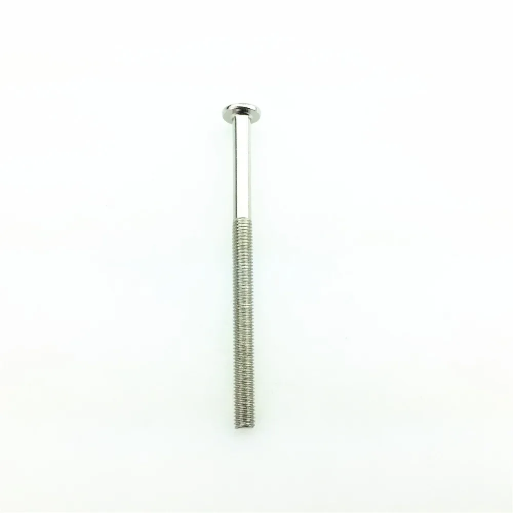 STARPAD For Motorcycle Car Repair Parts Supplies Flat Head Inverted Hexagon Socket Bolts White Zinc Plated M8*120MM 10pcs