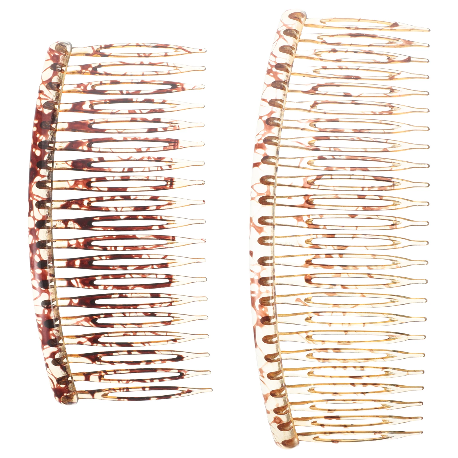 

2Pcs Hair Combs Simple French Hair Combs Non Slip Styling Accessories for Everyday Use Side Comb Comb