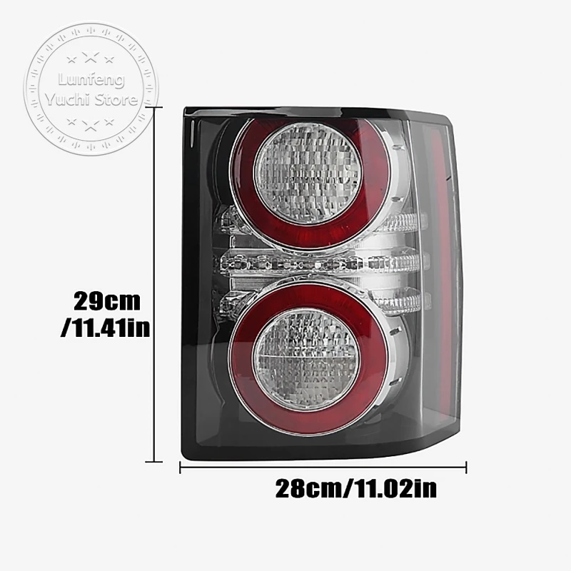 P/N: LR031755 LR031757 LR010773 LR010776 - Lewe/Prawe Tylne Lampy do Land Rover Range Rover (L322), Roczniki 2010-2012