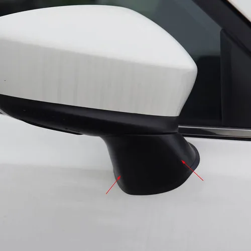 Imagen 1 del producto Tapa de cubierta inferior triangular para espejo retrovisor de puerta lateral derecha de coche compatible con Mazda 3 AXELA 2014 2015 2016
