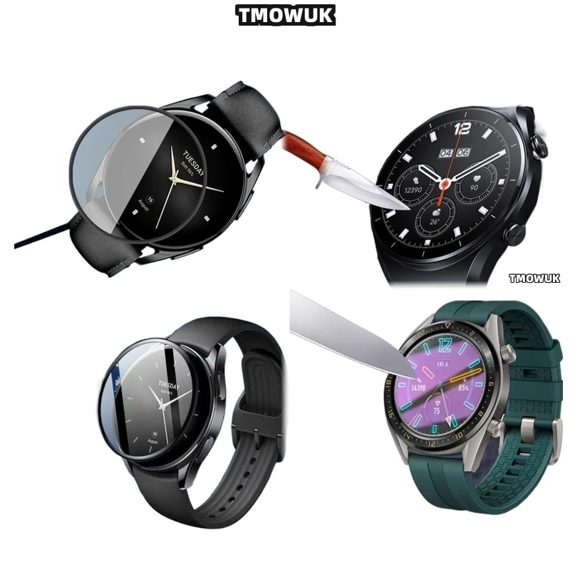 

For Xiaomi Watch S1 S3 Pro S4 Sport Ultra - Thin Tempered Glass Film Screen Protector: HD Anti - Scratch 9H Hardness