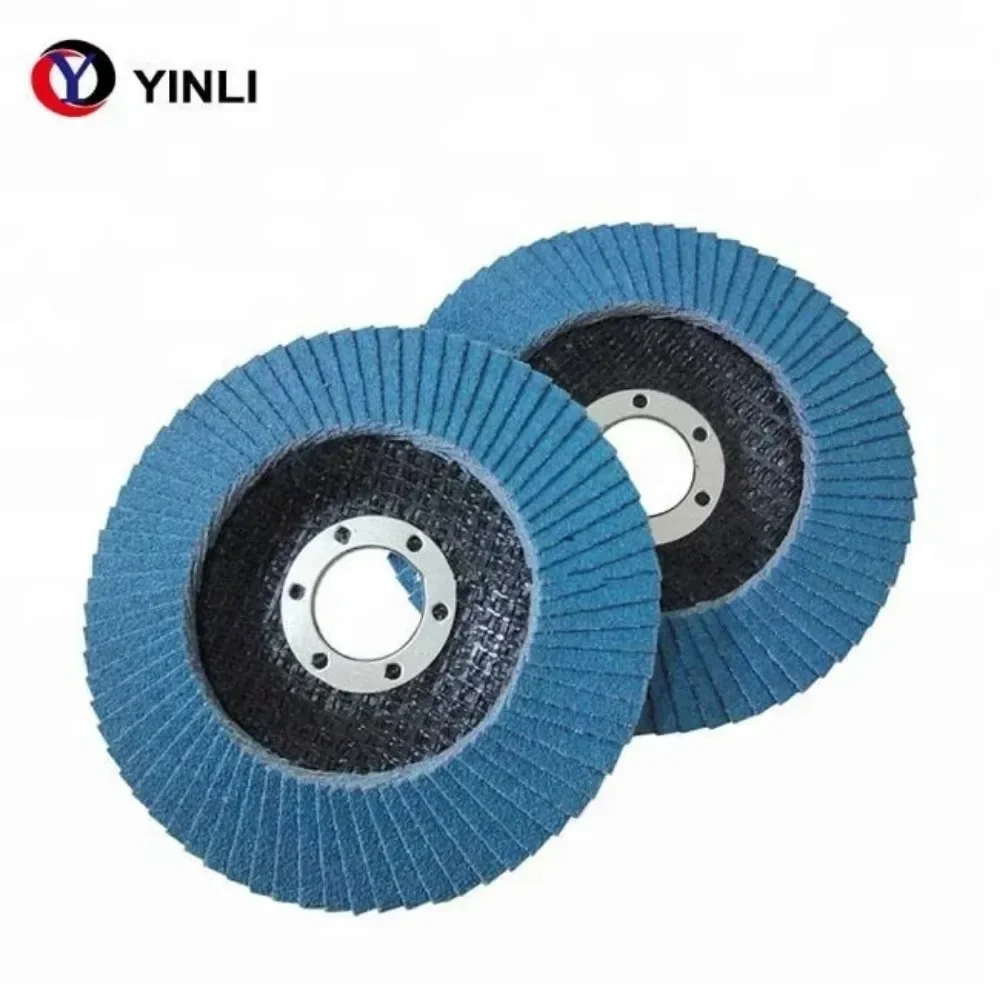 

Hot-Sale 4.5in.Abrasive Zirconia Flap disc T29 Grit 60 Flap Disc for Stainless Steel