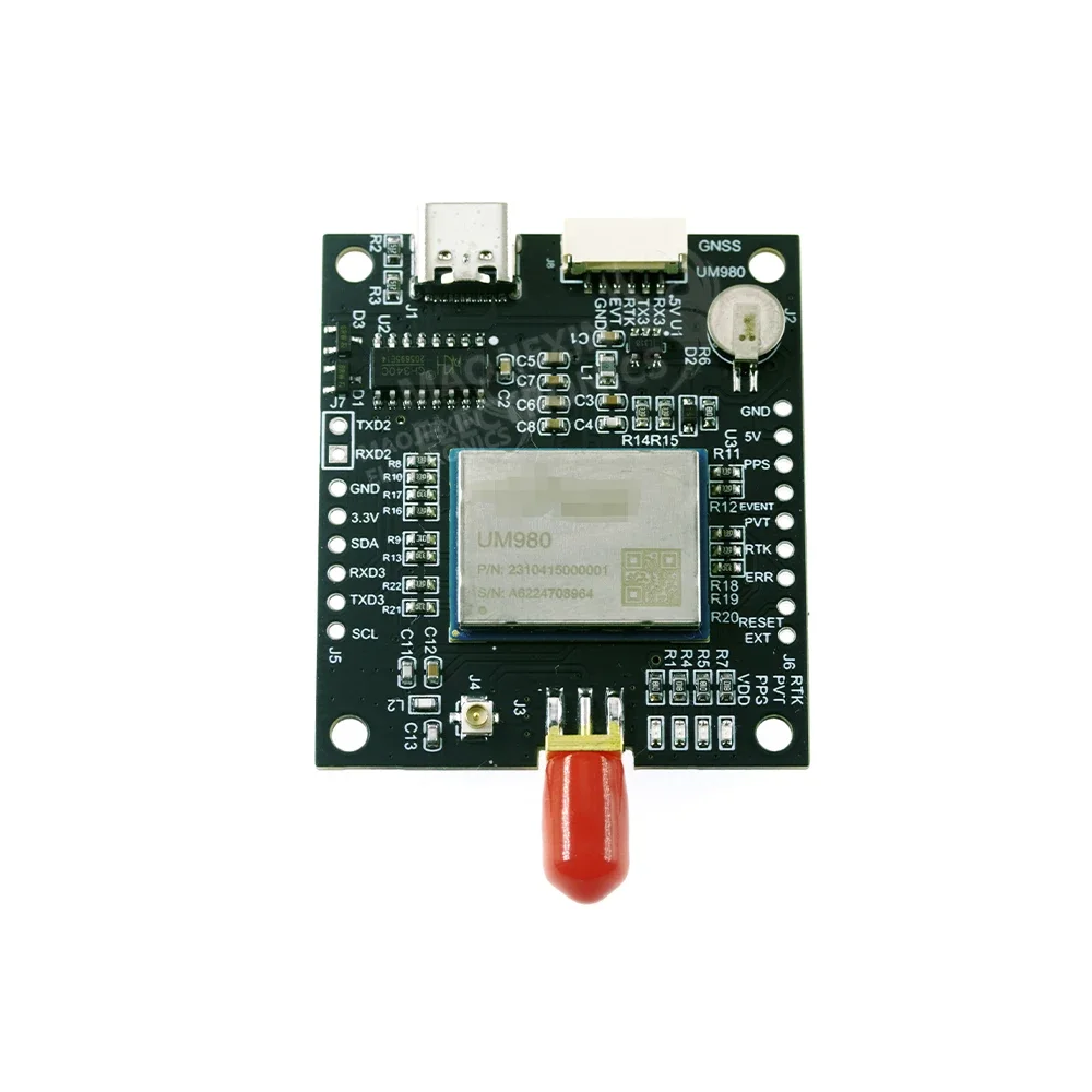 

2025 New UM980 Dr-one parts Development Board U-AV ZED-F9P GNSS development board