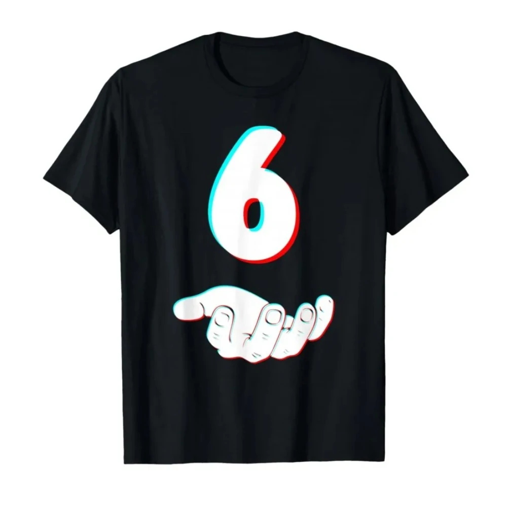 Funny 67 Six Seven Meme  T-shirt Woman Casual Graphic T Shirts Streetwear Camisetas Short-sleev