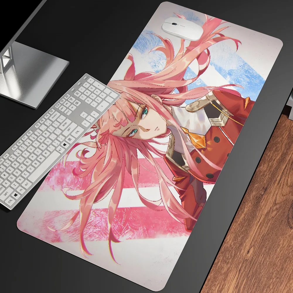 

DARLING In The FRANXX Zero Two Mousepad Large Gaming Mouse Pad LockEdge Thickened Computer Keyboard Table Desk Mat