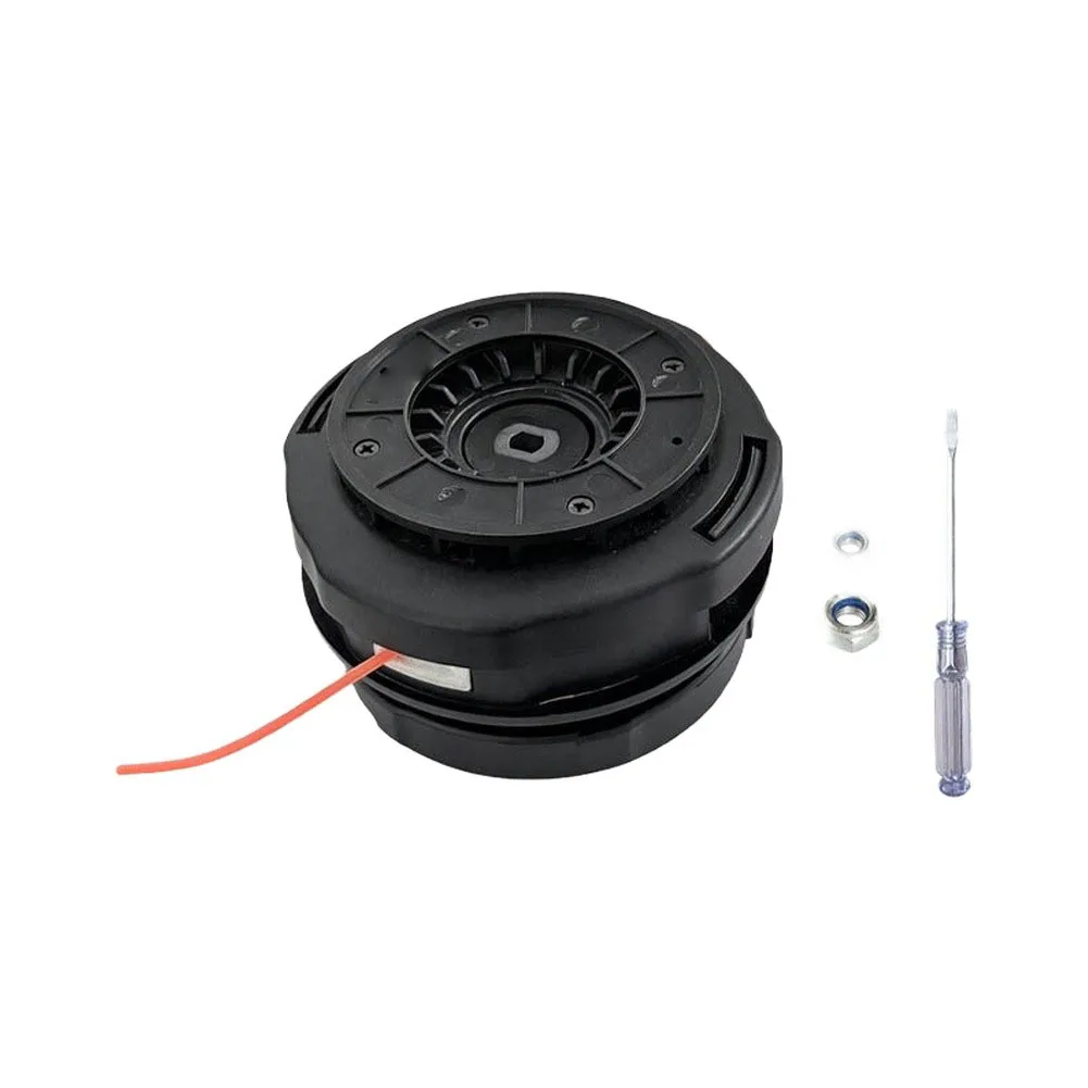 AH1530 Trimmer Head Replacement for POWER+ 15 Inch Electric String Trimmers ST1500F ST1500SF ST1500XY ABS Construction