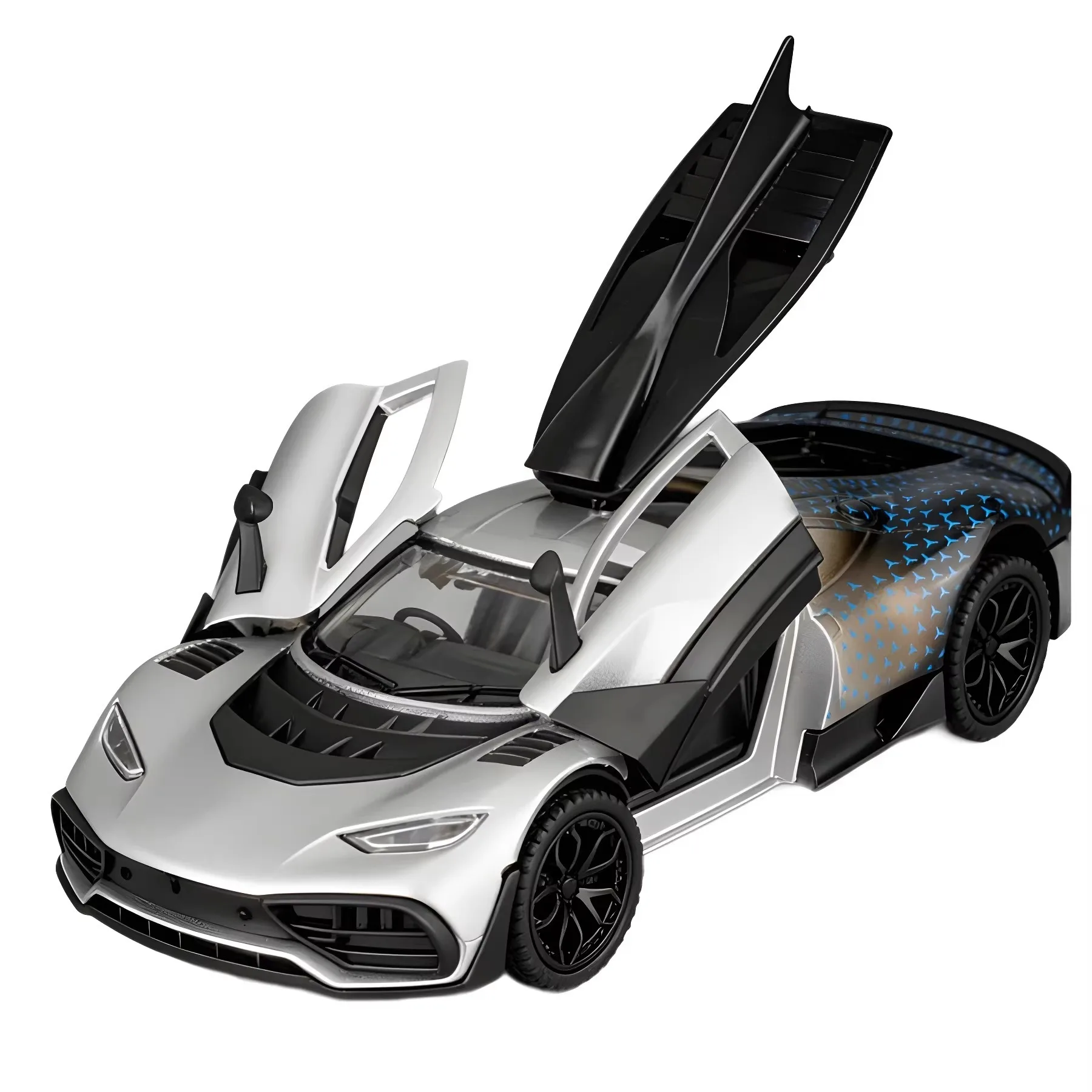 

1:32 ONE Super Sports Vehicle Alloy Dieacst Model Car Sound & Light Classic Hobby Collectibles Birthday Gifts