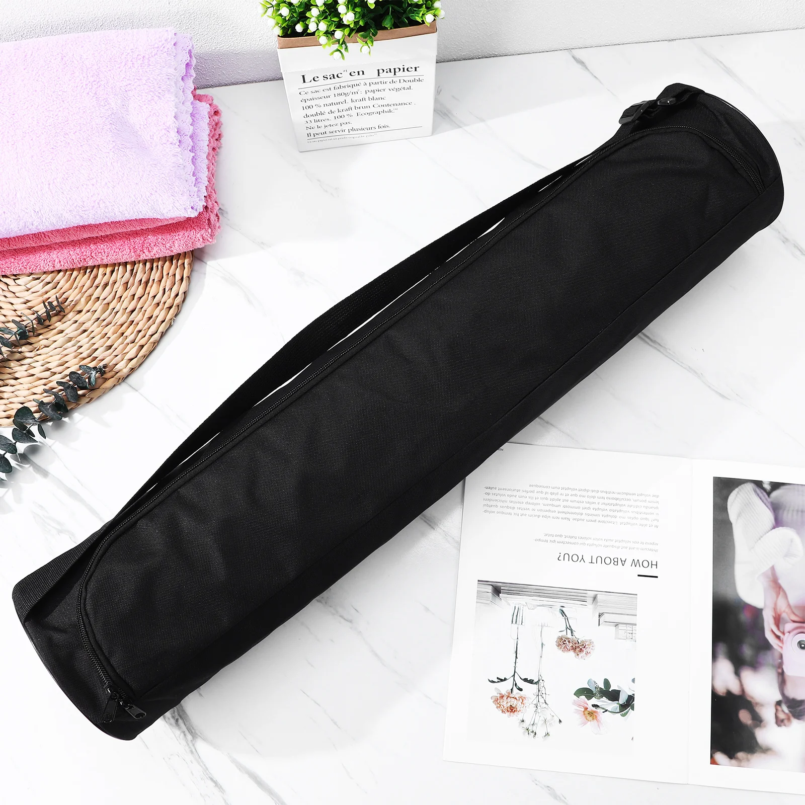 Yoga Mat Strap For Pilates Bag Carrying Rubber Storage Straps Case Oxford Cloth Holder