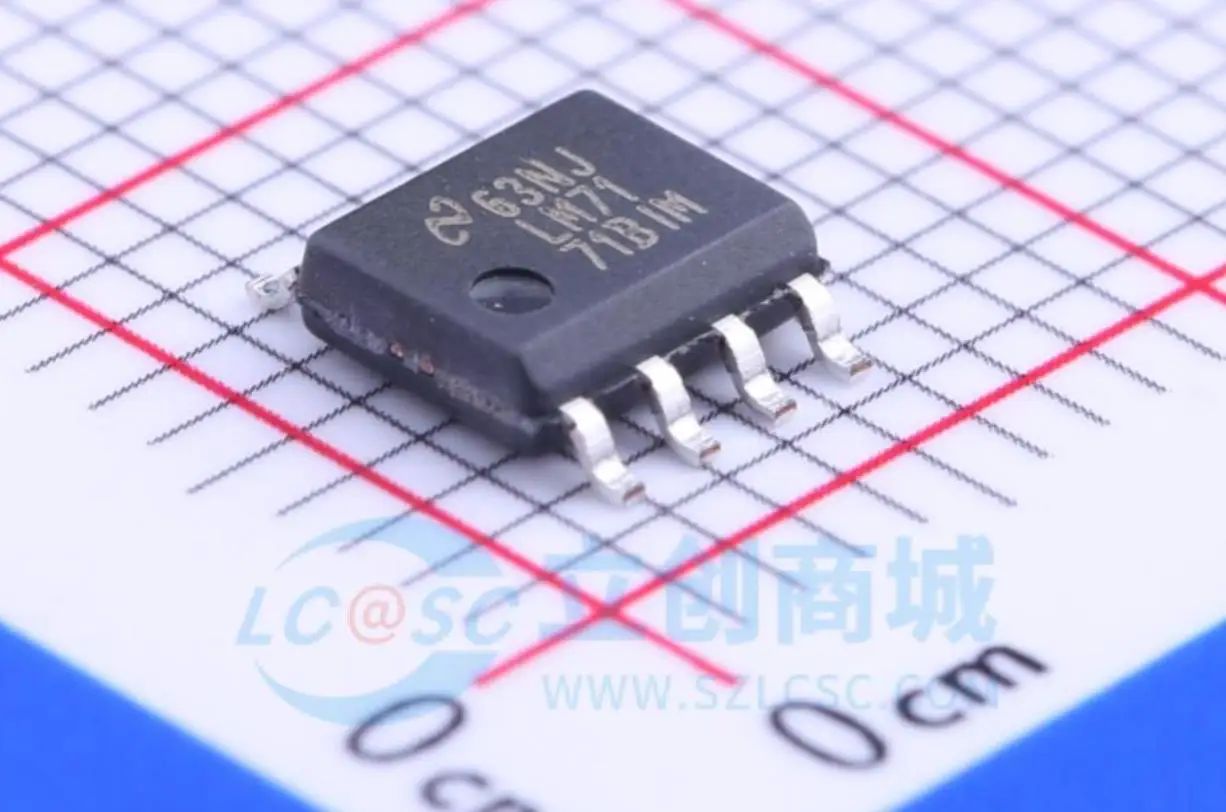 6pcs  LM7171BIMX LM7171BIM SOP-8 High speed Operational Amplifier Integrated Circuit Chip